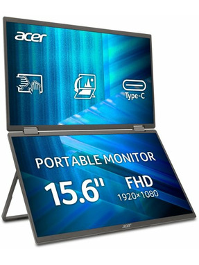 Монітор Acer Dual Portable PD163QTbmiuux 16" (UM.ZP3EE.011)