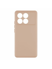 Чохол Silicone Cover Silicone Cover для Xiaomi Poco X6 Pro 5G Pink Sand