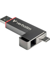 USB накопичувач Verbatim Dual QuickStick 1TB Graphite (32043) 1 ТБ