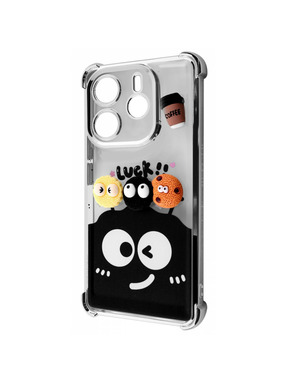 Чохол Wave Winkie для Xiaomi Redmi Note 14 5G Silver/Splash (6983014725)