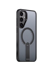 Чохол Breeze with MagSafe stand для Samsung Galaxy S936 S25+ Black (6983172054)