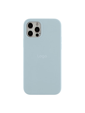 Чохол Silicone Case Full Size (AA) для Apple iPhone 12 Pro Max Sky Blue (6981045273)