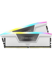 Оперативна пам’ять Corsair Vengeance RGB White DDR5 5200 64 2 64GB (kit 2*32GB) 5200MHz (CMH64GX5M2B5200C40W)