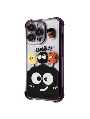 Чохол Wave Winkie для Apple iPhone 14 Pro Max Deep Purple/Splash (6978209134)