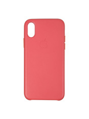 Чохол Leather Case для Apple iPhone XS Max Peony Pink