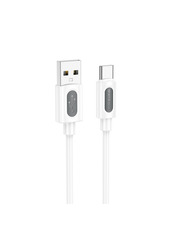 Кабель синхронізації Borofone BX114 Silicone USB to Type-C White 18W 1m White Ні 1