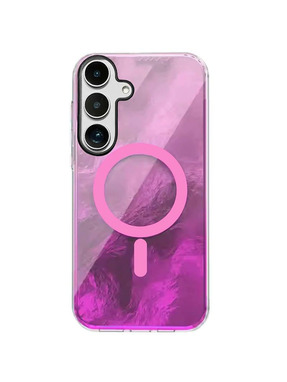 Чохол Shiny Mountain (MagFit) для Samsung Galaxy S25 FE S731 Pink (6918402753)