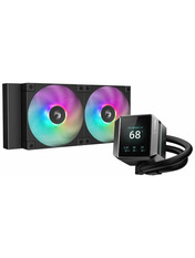 Процесорний охолоджувач Deepcool Mystique 240 ARGB (R-LX550-BKADSNC-G-1) Black
