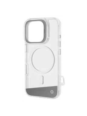 Чохол Kajsa Magnetic Ring для Apple iPhone 16 Pro Max Silver (6938172054)