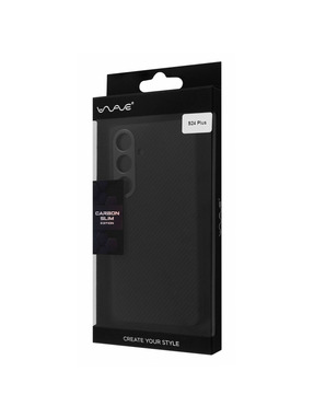Чохол UAG Copy Premium Carbon Slim with Magnetic Ring для Samsung Galaxy S926 S24+ Black (6983017254)