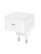 Мережевий зарядний пристрій Hoco C161A Speed 1 USB-C 40 Відсутній White (1 USB-C) 40W White