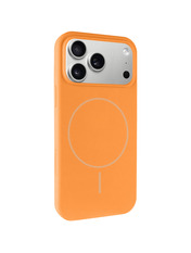 Чохол Silk Full Protective (AA) NO LOGO with Magnetic Fit для Apple iPhone 17 Pro Max Orange Orange (6980452317)