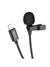 Мікрофон Hoco L14 iP Lavalier Black (6931474761149)