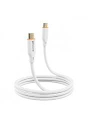 Кабель синхронізації Proove Jelly Silicone Type-C to Type-C White 60W 1m White (CCJS60002202)