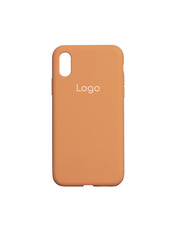 Чохол Silicone Case Full Size (AA) для Apple iPhone X/XS Papaya Papaya (6938720154)