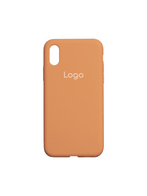 Чохол Silicone Case Full Size (AA) для Apple iPhone X/XS Papaya (6938720154)