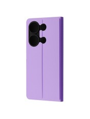 Чохол Wave Flap Case для Xiaomi Redmi Note 13 Pro 4G / Poco M6 Pro 4G Light Purple