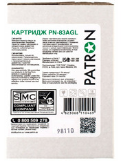 Patron GREEN Label PN-83AGL (HP CF283A) Black  (PN-83AGL)