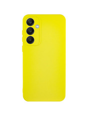 Чохол GETMAN Liquid Silk Full Camera для Samsung Galaxy S921 S24 Yellow Yellow (6901758342)