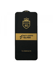 Захисне скло 5D Anti-static для Samsung Galaxy S24 FE G721 Black (OEM) глянсове OEM