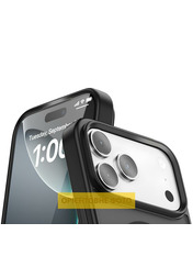 Чохол Metal Buttons Magsafe для Apple iPhone 17 Black