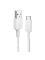 Кабель синхронізації Anker 322 USB to Type-C 12W 0,9m White (A81H5H21)
