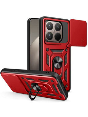 Чохол Ummi Camshield Serge Ring для Xiaomi 15T Red (6958210473)