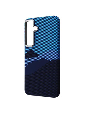 Чохол UAG Copy Gleam Case with Magnetic Ring для Samsung Galaxy S926 S24+ Blue Mountain (6938207154)