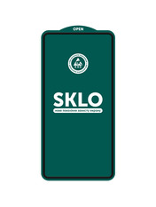 Захисне скло SKLO 5D для Xiaomi 17T OEM Глянсова (OEM) глянсове Black