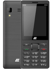 Кнопковий телефон 2E E280 2022 DS Black Black (688130245210)