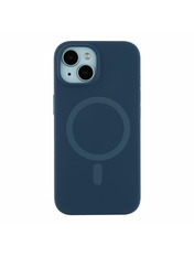 Чохол Clear Case with MagSafe для Apple iPhone 15 Dark Blue