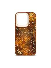 Чохол Harder Snake Pattern для Apple iPhone 15 Pro Brown