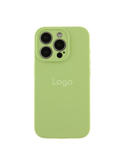 Чохол Silicone Case Full Size with Frame для Apple iPhone 15 Pro Mint Mint (6927481503)
