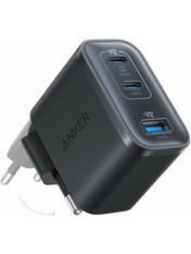 Мережевий зарядний пристрій Anker 70W (1 USB-A + 2 USB-C) 70W Black (A121AL11)