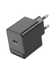 Мережевий зарядний пристрій Borofone BAS15A Black 30 Відсутній 1 USB-C (1 USB-C) 30W Black