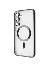 Чохол UAG Copy Metal Color Case with Magnetic Ring для Samsung Galaxy G721 S24 FE Black Black (6942807153)