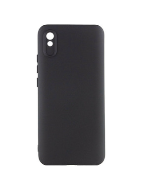 Чохол Lakshmi Silicone Cover Full Camera (AAA) для Xiaomi Redmi 9A Black (6905813472)