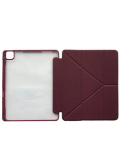 Чохол Smart Case Clear+stylus Apple iPad Pro 11 (2024) Dark Red