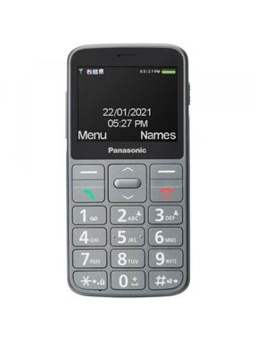 Кнопковий телефон Panasonic KX-TU160 Gray (KX-TU160EXG)