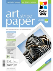 Папір Кольоровий ColorWay PGA230010SA4 White 10 арк. 230 A4 10 арк., щільність 230 г/м2 (PGA230010SA4_OEM)