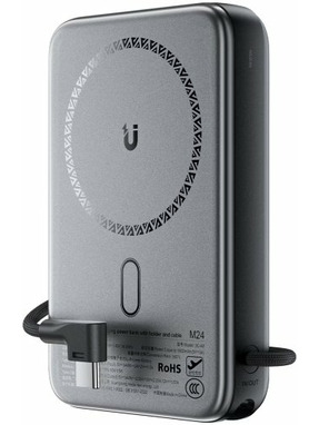 Павербанк ACEFAST M24 2xUSB-C 22,5W 10000mAh Metal Gray (6974316284871)