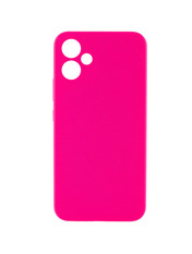 Чохол Silicone Case Full Camera (HC) для Samsung Galaxy A06 A065 Barbie Pink