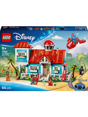 Lego Disney Classic Пляжний будинок Ліло та Стіч 834 деталі (43268)
