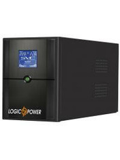 ДБЖ LogicPower LPM Black 875 2 x 12V/7.5Ah Присутній LPM-UL1250VA (875W) Присутній EURO Black (4987)