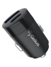 Автомобільний зарядний пристрій Gelius GP-CC01 35W 1 USB-A + 1 USB-C Відсутній Black 1 USB-A + 1 USB-C Black (92308)