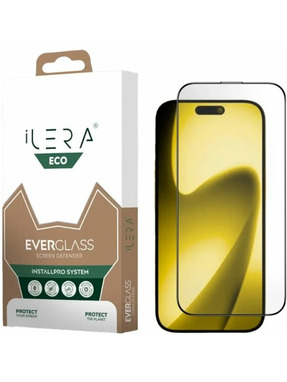 Захисне скло iLera EverGlass для Apple iPhone 17 Pro Max глянсове Black