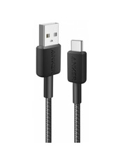 Кабель синхронізації Anker 322 USB to Type-C 1,8m Black