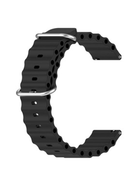 BeCover Wave Style (22mm) Huawei Watch GT 5 (46mm) Black