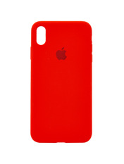 Чохол Silicone Case Full Aquarelle для Apple iPhone X/XS Red
