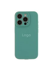Чохол Silicone Case Full Aquarelle для Apple iPhone 17 Pro Max Pine Green